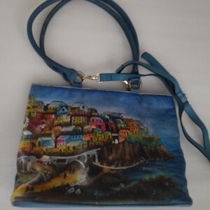 Scenic Print Crossbody Bag